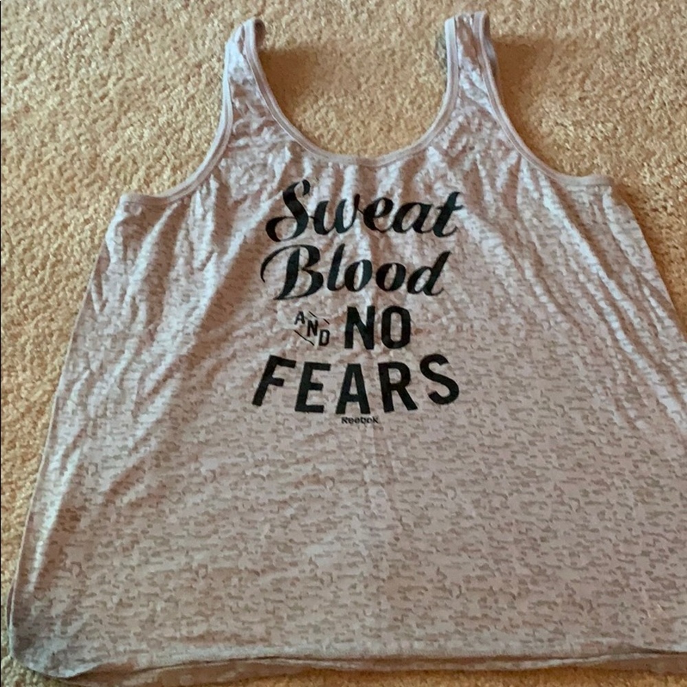 Reebok CrossFit tank.